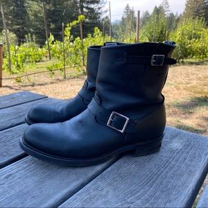 Frye engineer boot